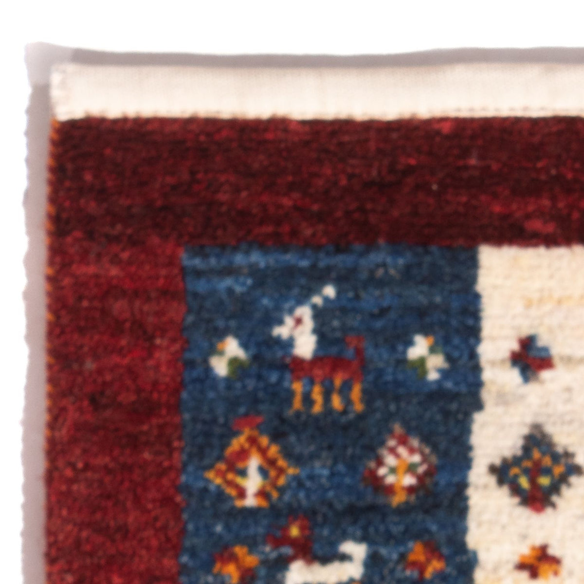Gabbeh Rug - Perser - 60 x 40 cm - multicolored