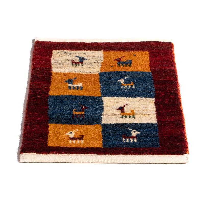 Gabbeh Persisch Teppich 60x40cm - Perserteppich Wollteppich