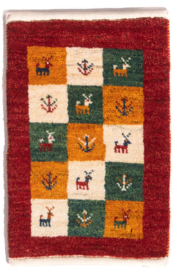 Gabbeh Rug - Perser - 60 x 40 cm - multicolored