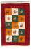 Gabbeh Rug - Perser - 60 x 40 cm - multicolored