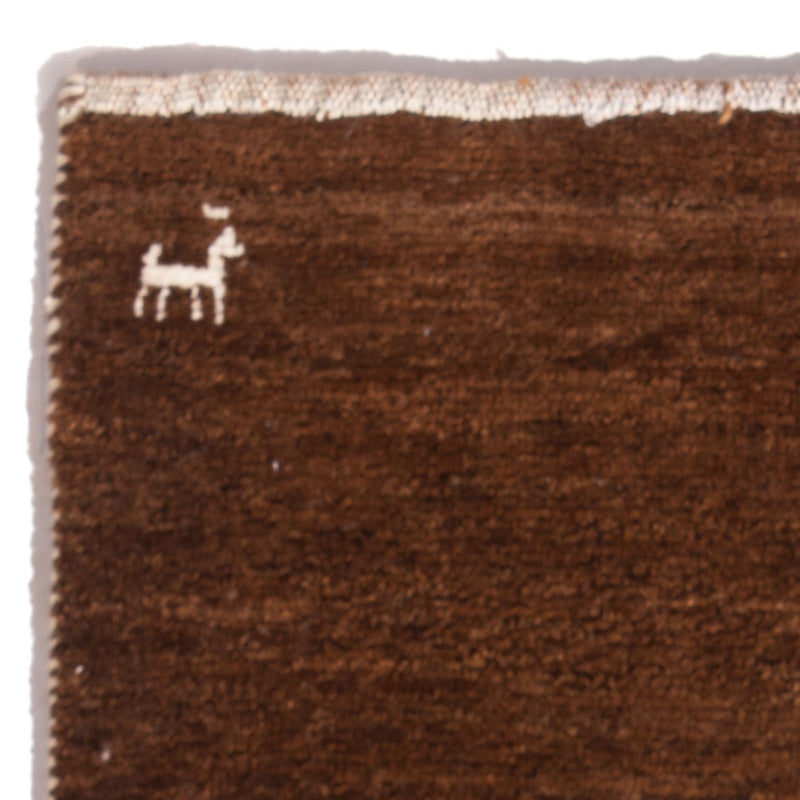 Gabbeh Rug - Perser - 60 x 40 cm - dark camel