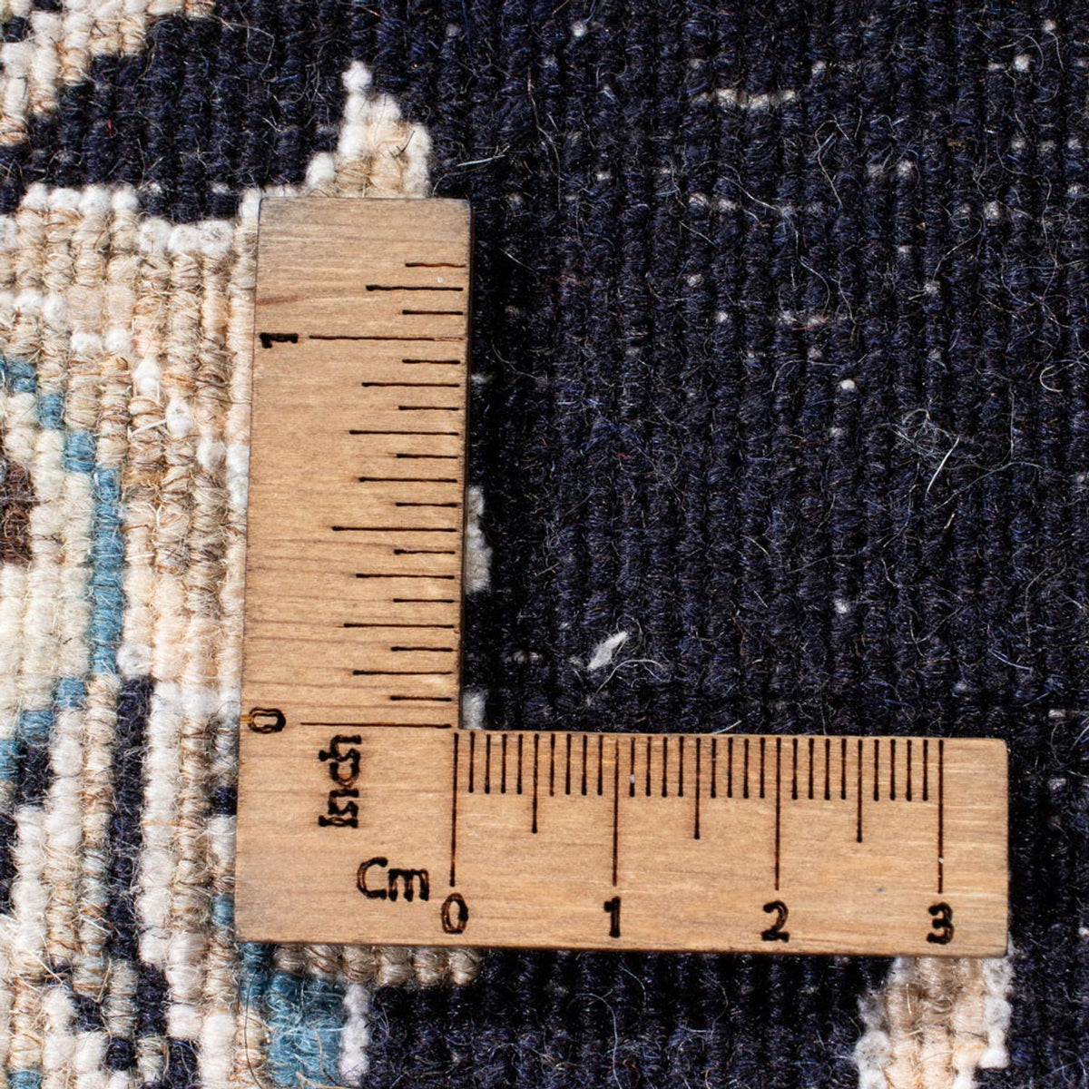 Runner Perser Rug - Nain - 297 x 79 cm - dark blue