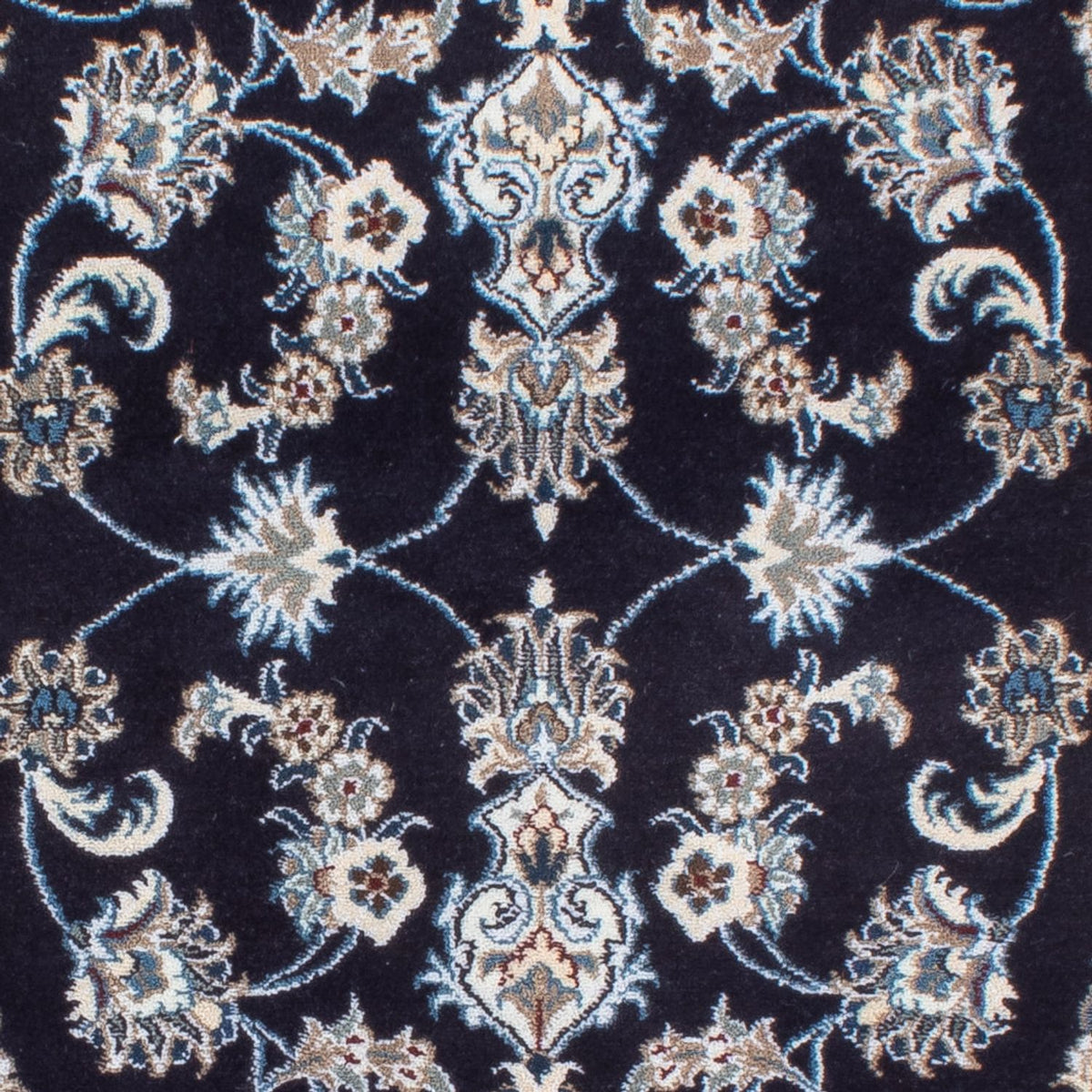 Runner Perser Rug - Nain - 200 x 79 cm - dark blue