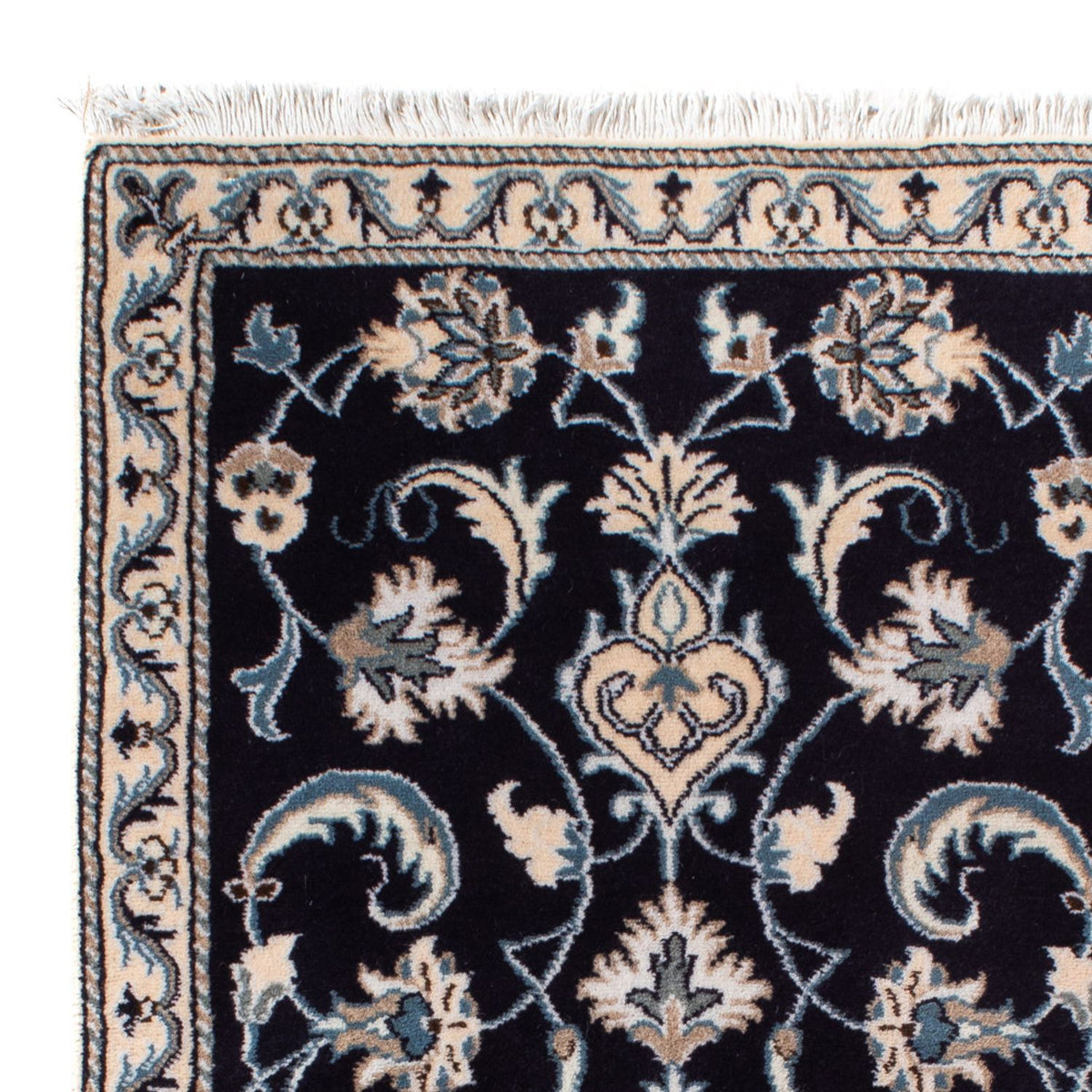 Perser Rug - Nain - 143 x 69 cm - dark blue