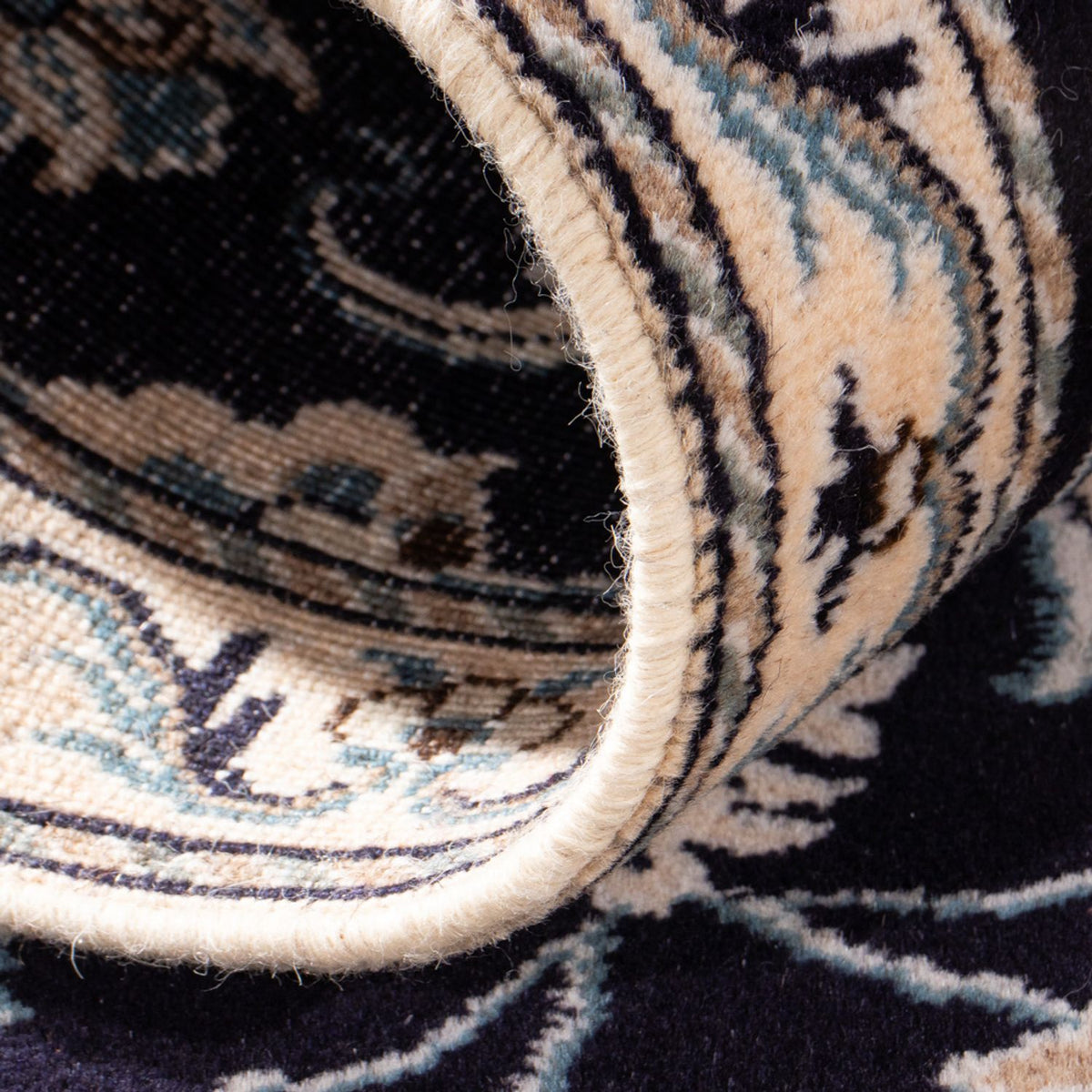 Perser Rug - Nain - 143 x 69 cm - dark blue