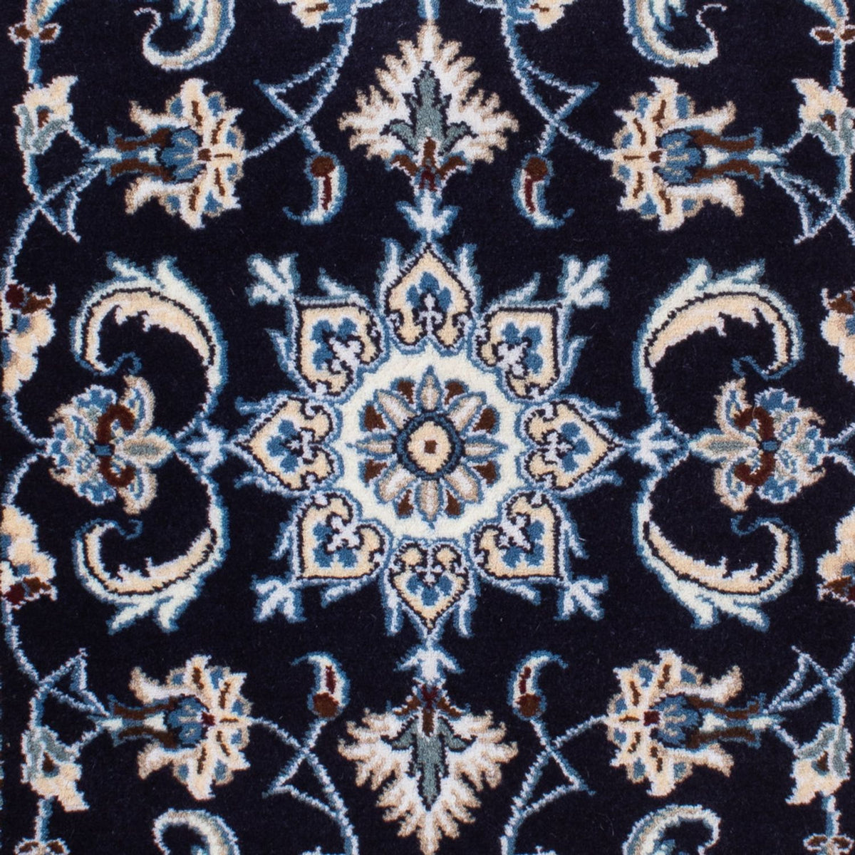 Perser Rug - Nain - 140 x 68 cm - dark blue