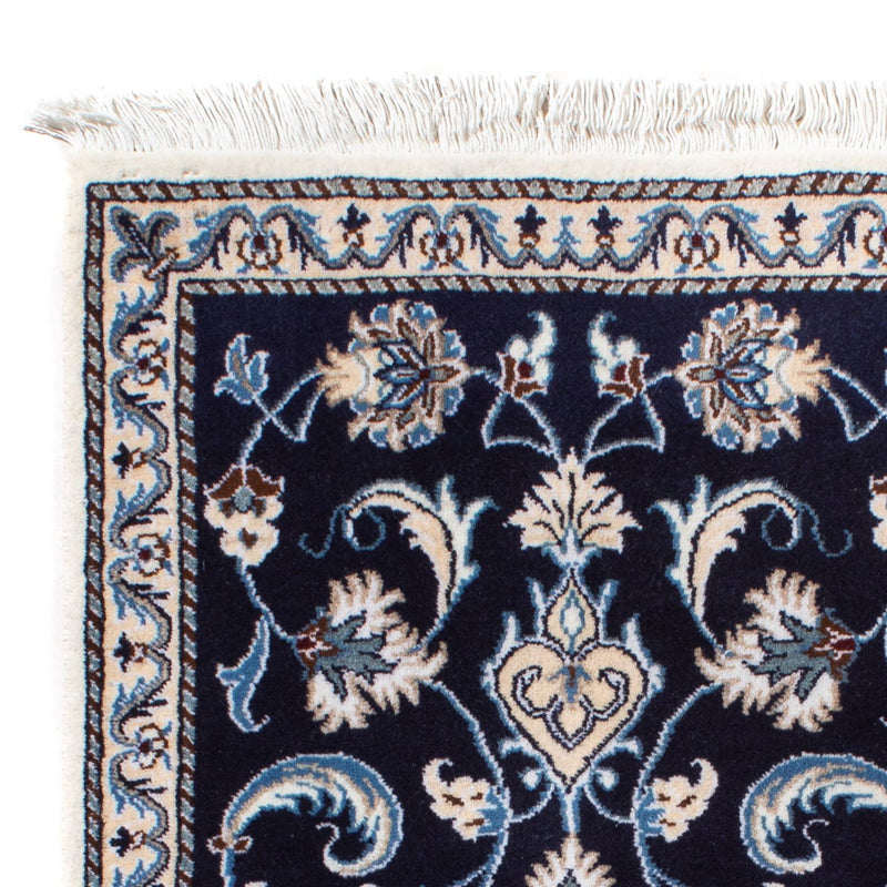 Perser Rug - Nain - 140 x 68 cm - dark blue
