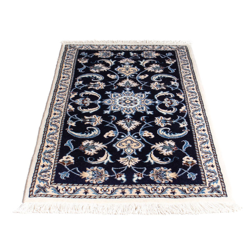 Perser Rug - Nain - 140 x 68 cm - dark blue