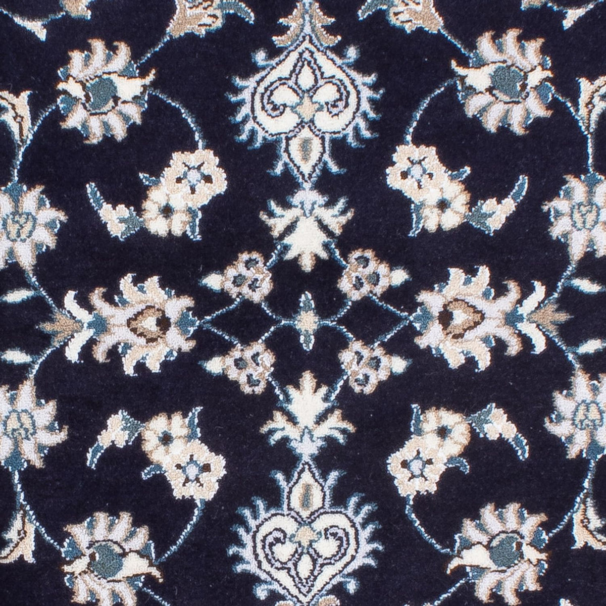 Runner Perser Rug - Nain - 202 x 78 cm - dark blue