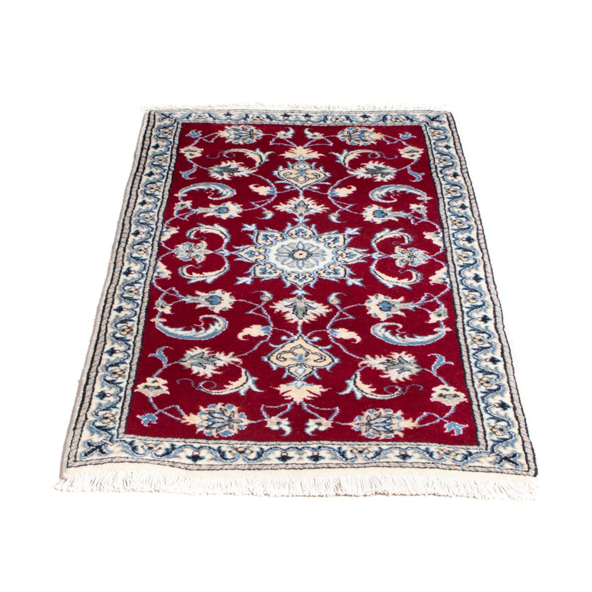 Perser Rug - Nain - 136 x 66 cm - red