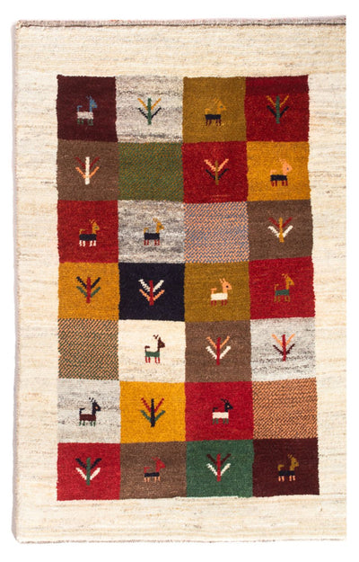Persian Gabbeh Rug 78x116cm - Perserteppich Wollteppich