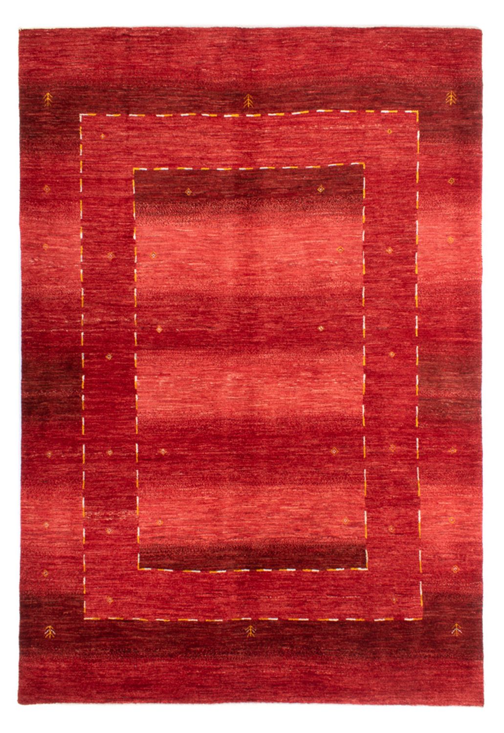 Gabbeh Rug - Perser - 253 x 177 cm - red