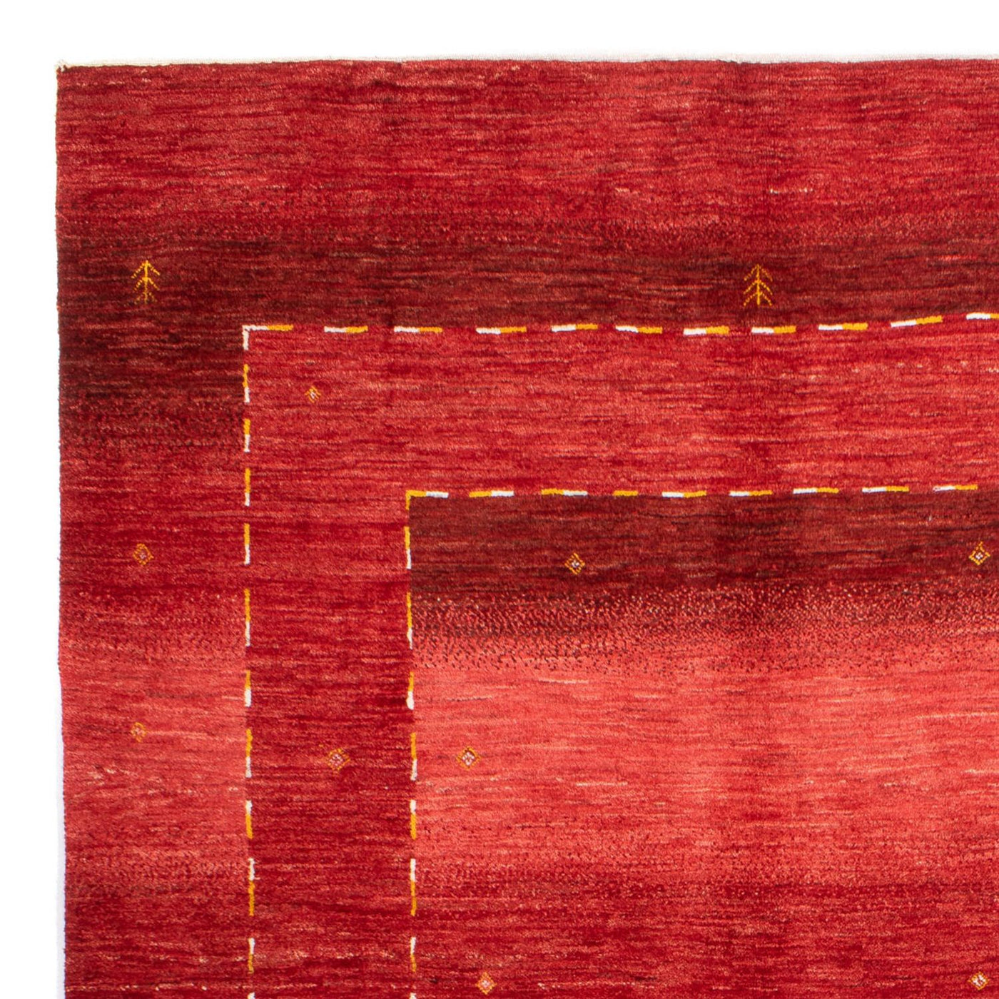 Persian Gabbeh Rug 253x177cm - Perserteppich Wollteppich