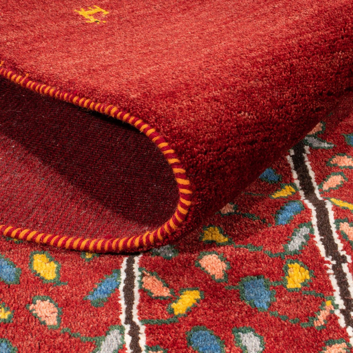 Gabbeh Rug - Perser - 204 x 150 cm - red