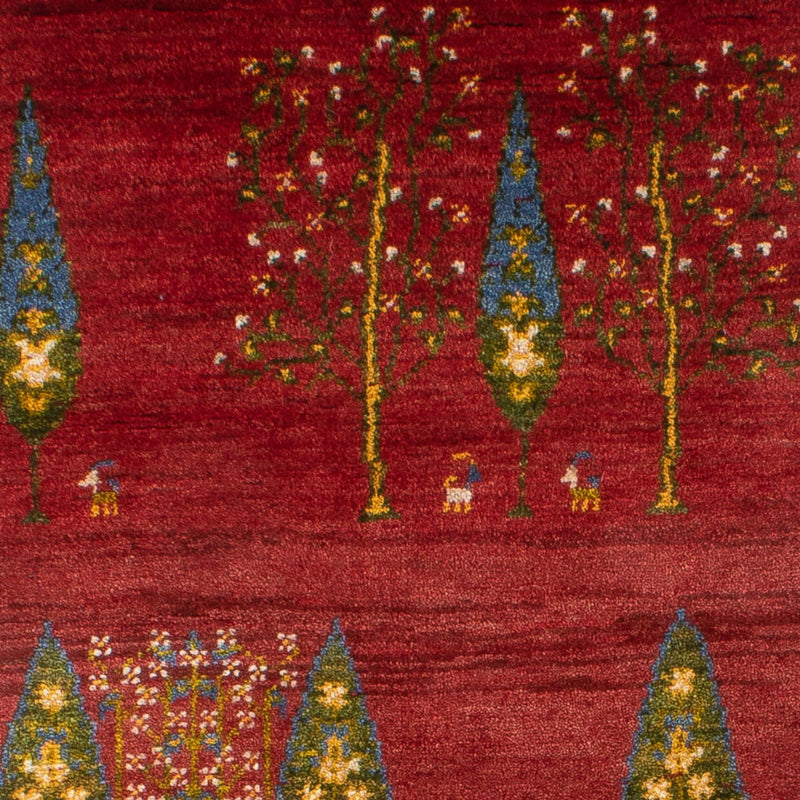 Runner Gabbeh Rug - Perser - 240 x 70 cm - red