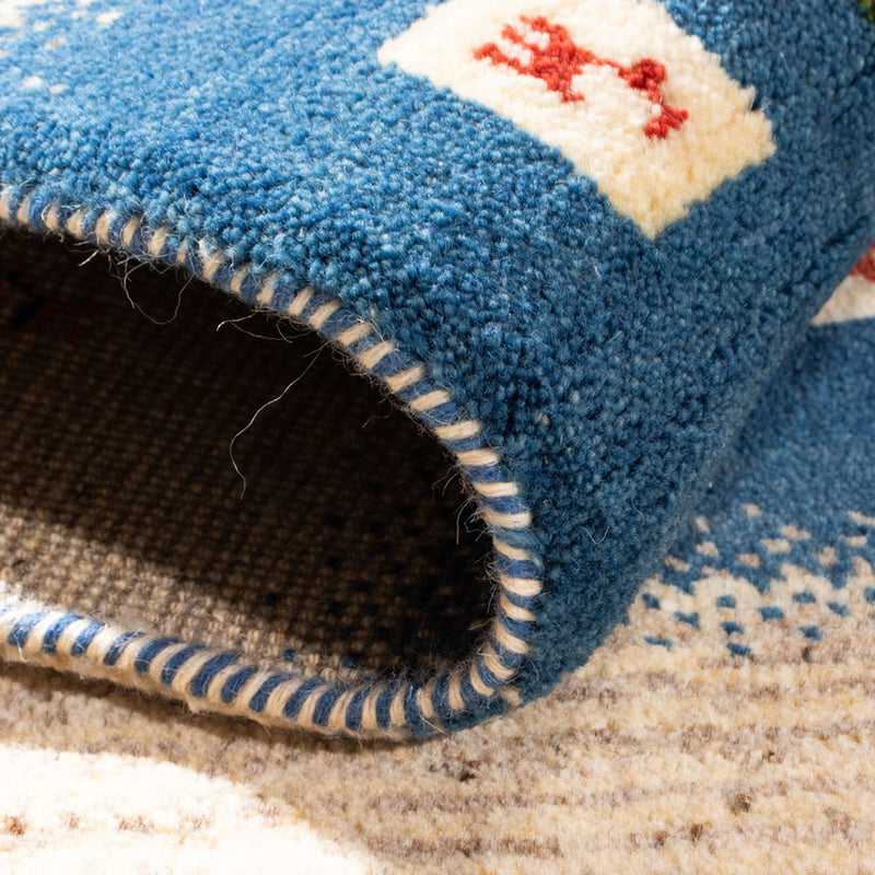 Gabbeh Rug - Perser - 123 x 85 cm - multicolored