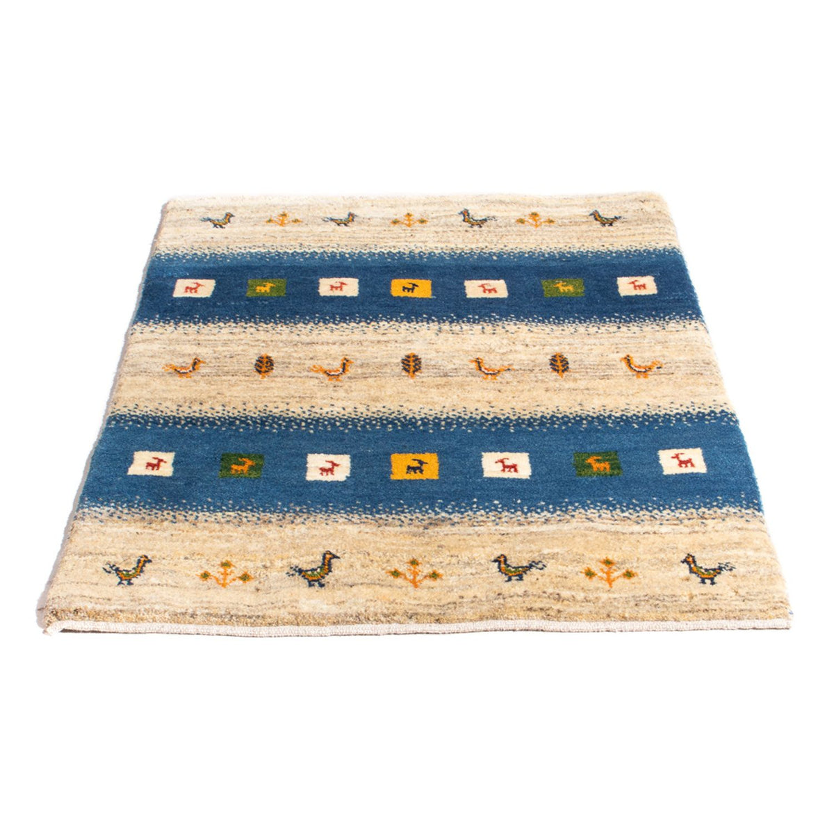 Gabbeh Rug - Perser - 123 x 85 cm - multicolored