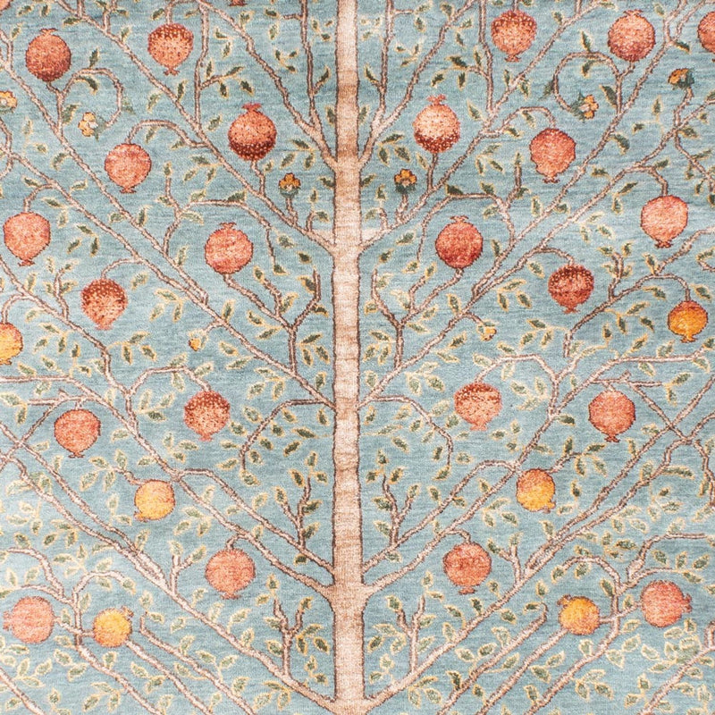 Designer Rug - 253 x 184 cm - turquoise