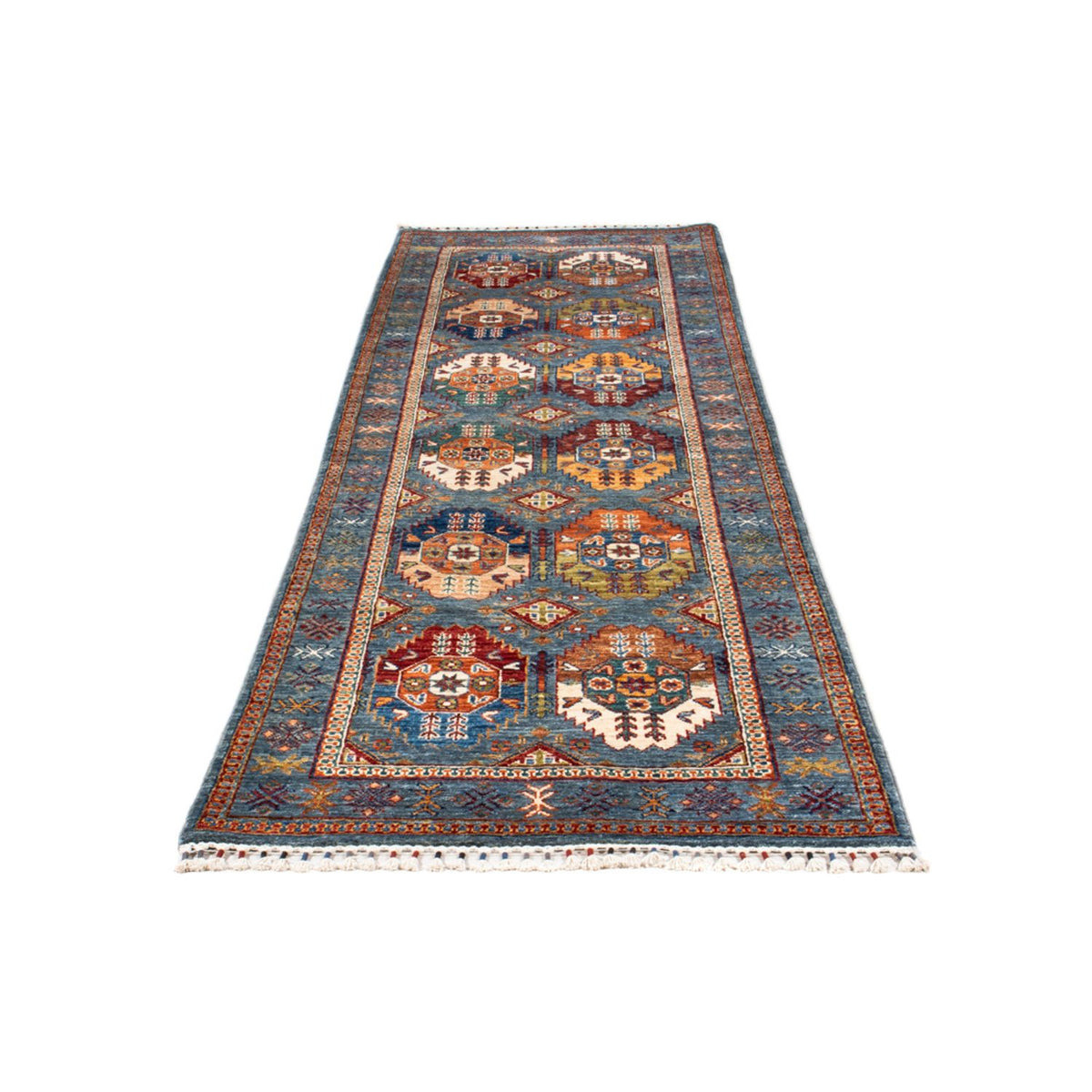 Runner Ziegler Rug - Ariana - 269 x 88 cm - blue