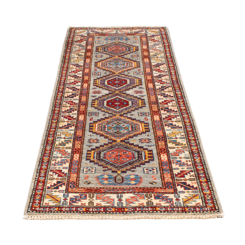 Runner Ziegler Rug - Kazak - 228 x 74 cm - light blue