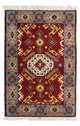 Oriental Rug - 91 x 62 cm - red