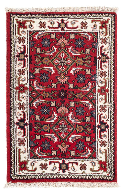 Indo Bidjar Rug 60x90cm - Oriental Rug - red