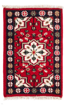 Oriental Rug - 90 x 60 cm - red