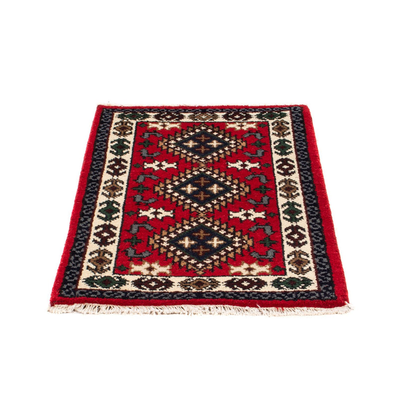 Oriental Rug - 90 x 60 cm - red