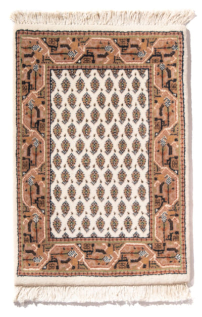 Indo Mir Rug 40x60cm - Oriental Rug - cream