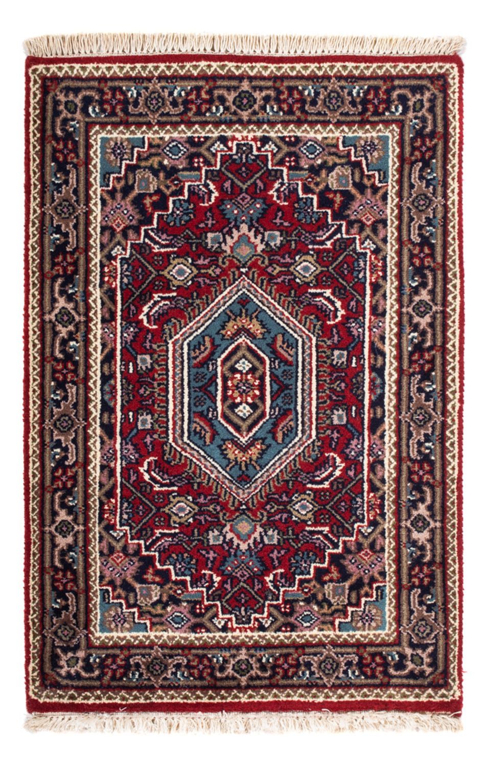 Oriental Rug - Bidjar - Indus - 90 x 60 cm - red