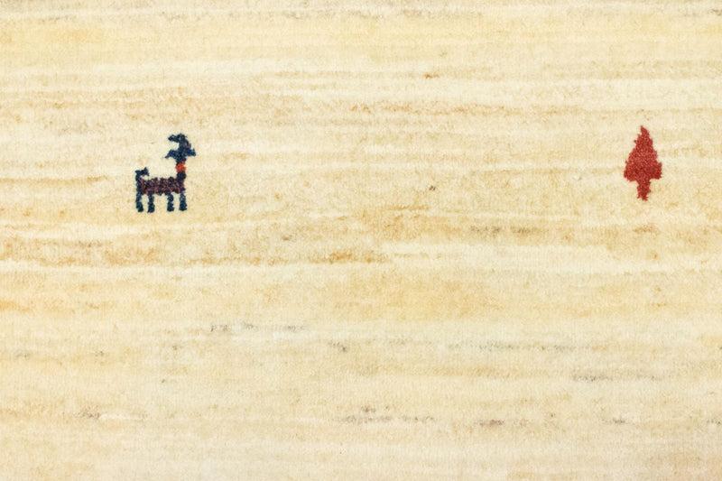 Runner Gabbeh Rug - Perser - 202 x 75 cm - beige