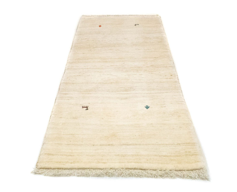 Runner Gabbeh Rug - Perser - 202 x 75 cm - beige