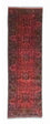 Runner Afghan Rug - Kunduz - 295 x 75 cm - red