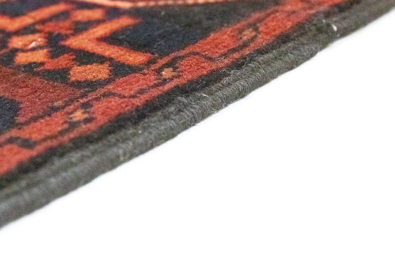 Runner Afghan Rug - Kunduz - 288 x 78 cm - red