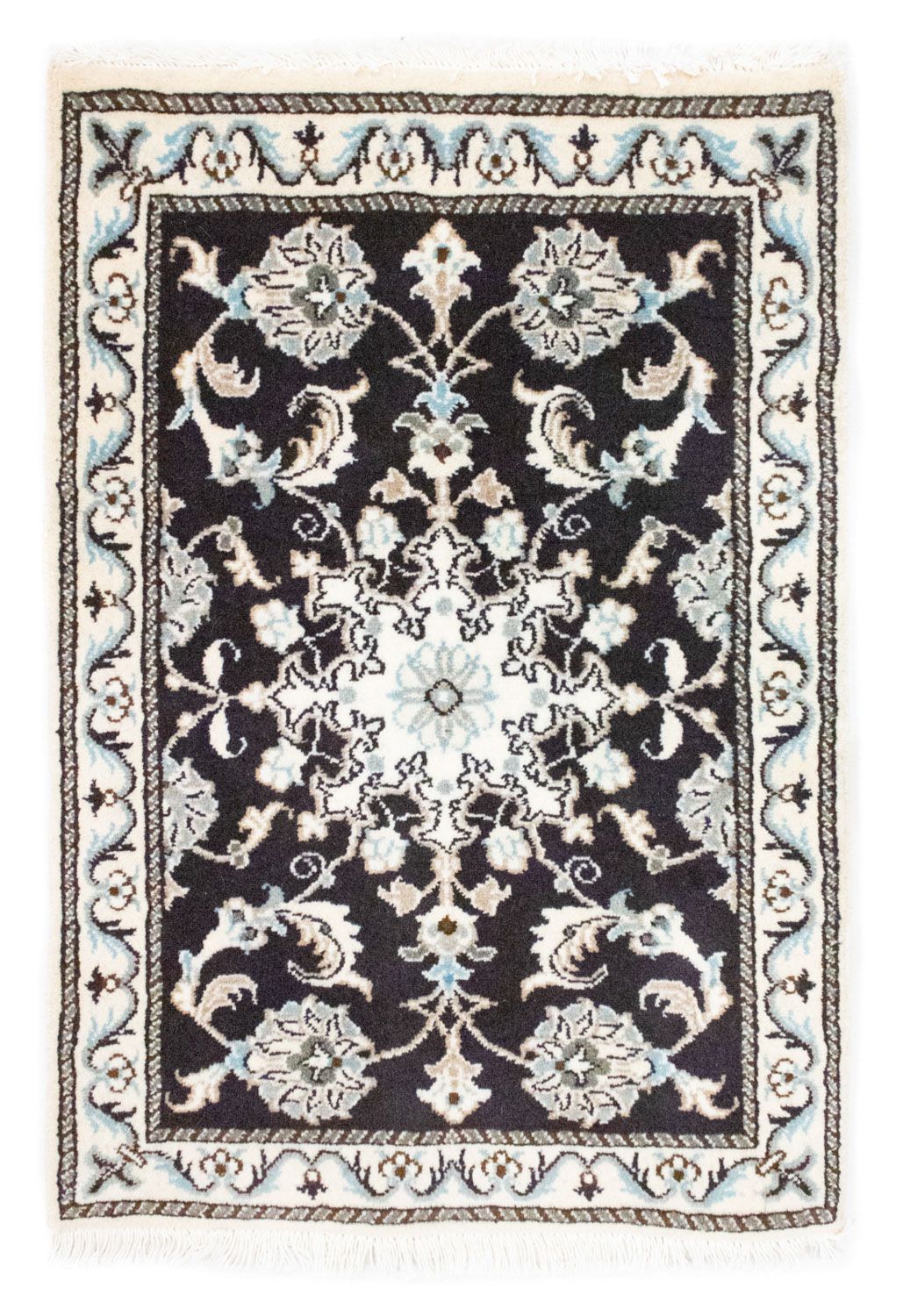 Perser Rug - Nain - 84 x 58 cm - dark blue