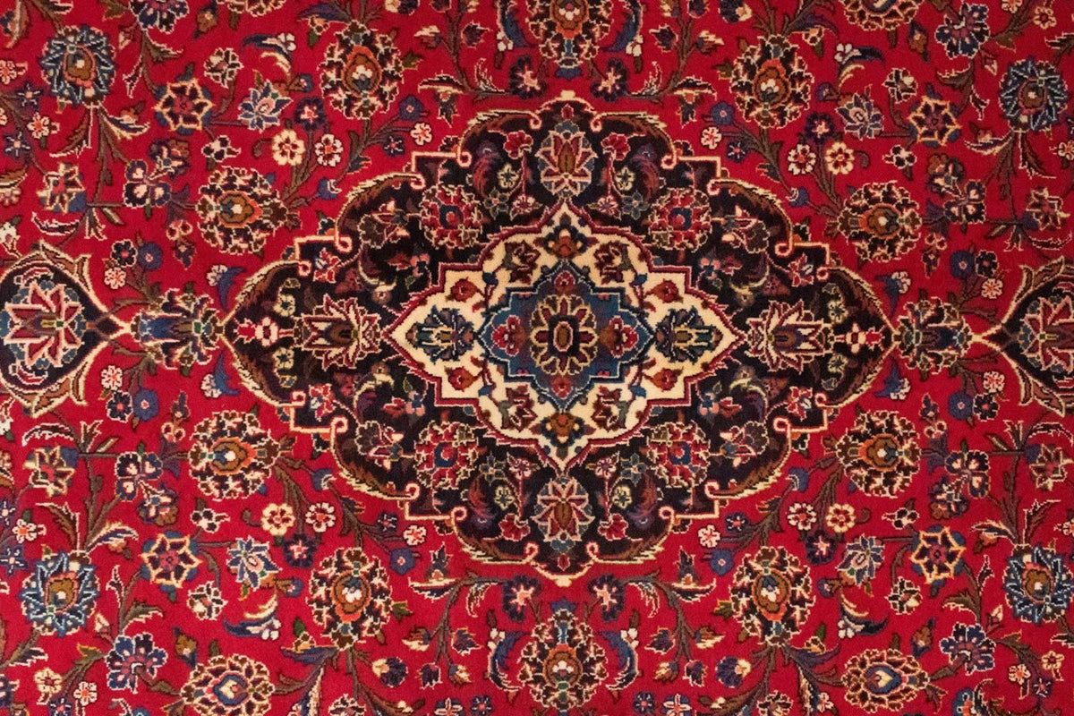 Perser Rug - Keshan - 358 x 239 cm - red