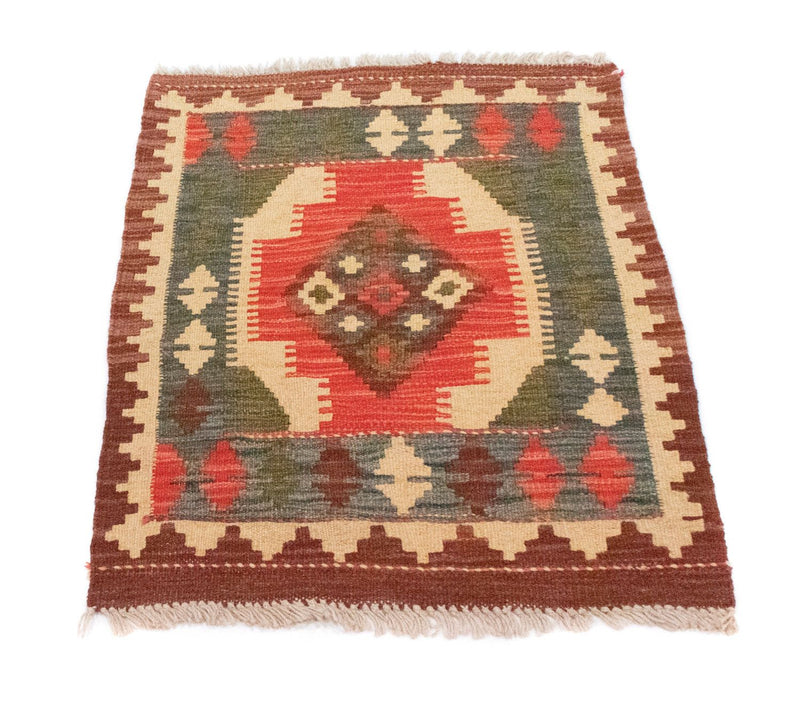 Kelim Rug - Oriental - 90 x 60 cm - orange