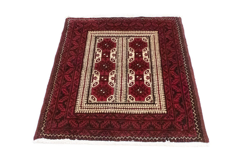 Belutsch Rug - 95 x 74 cm - red