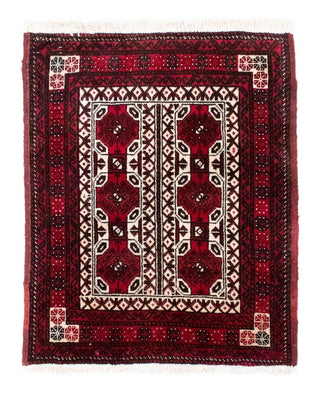 Belutsch Rug - 78 x 63 cm - red