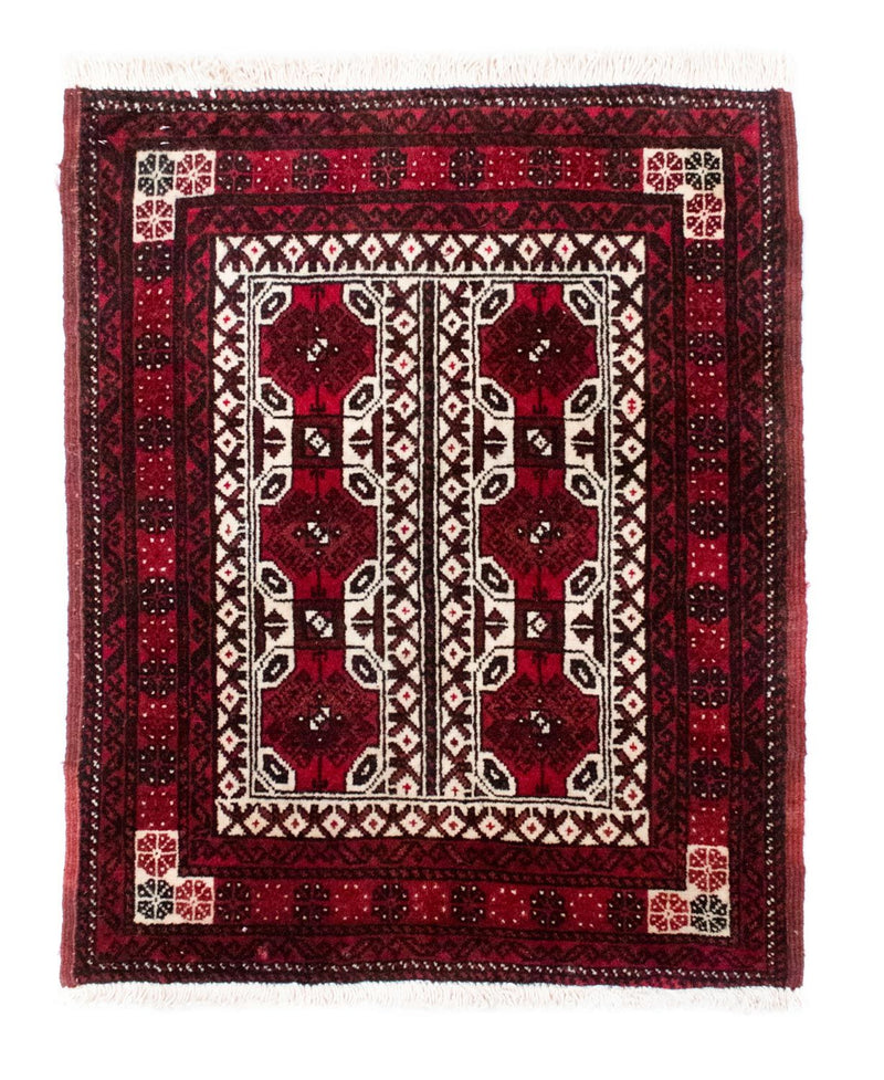 Belutsch Rug - 78 x 63 cm - red