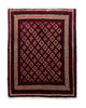 Belutsch Teppich 83 x 68 cm - rot