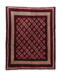 Belutsch Rug - 84 x 70 cm - red