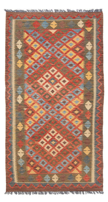 Runner Kelim Rug - Splash - 207 x 101 cm - multicolored