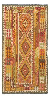 Runner Kelim Rug - Splash - 231 x 123 cm - multicolored