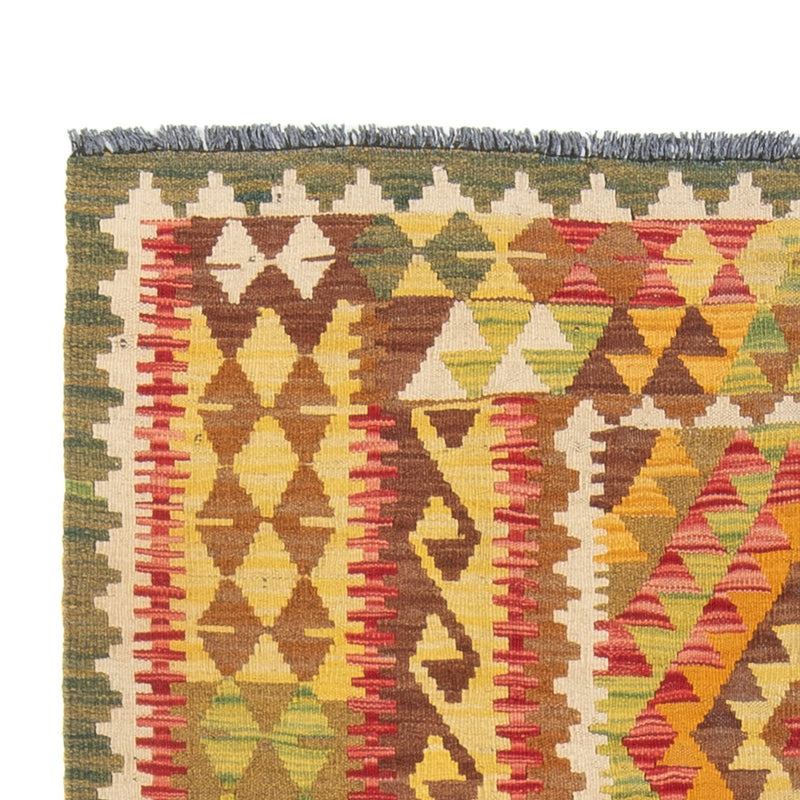 Runner Kelim Rug - Splash - 231 x 123 cm - multicolored