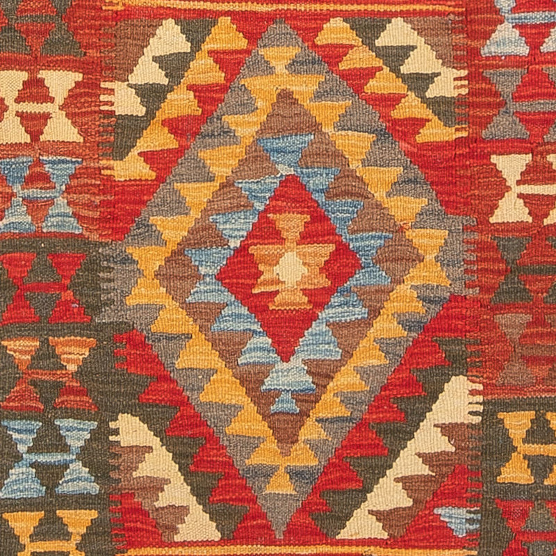 Runner Kelim Rug - Splash - 304 x 76 cm - multicolored