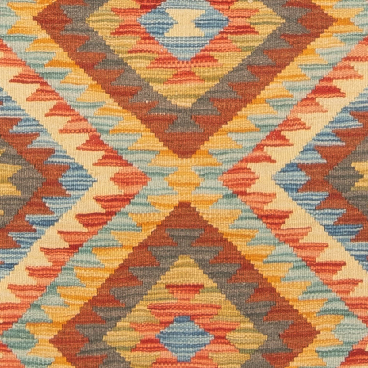 Kelim Rug - Splash - 119 x 86 cm - multicolored