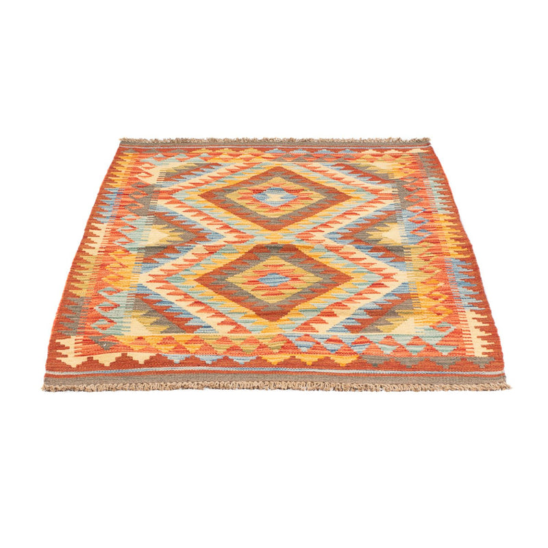 Kelim Rug - Splash - 119 x 86 cm - multicolored
