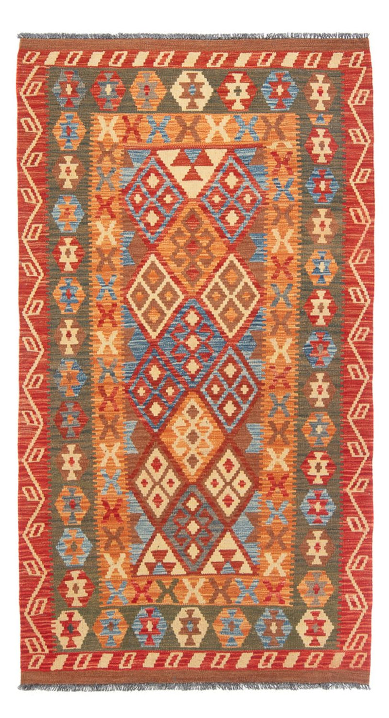Runner Kelim Rug - Splash - 206 x 104 cm - multicolored
