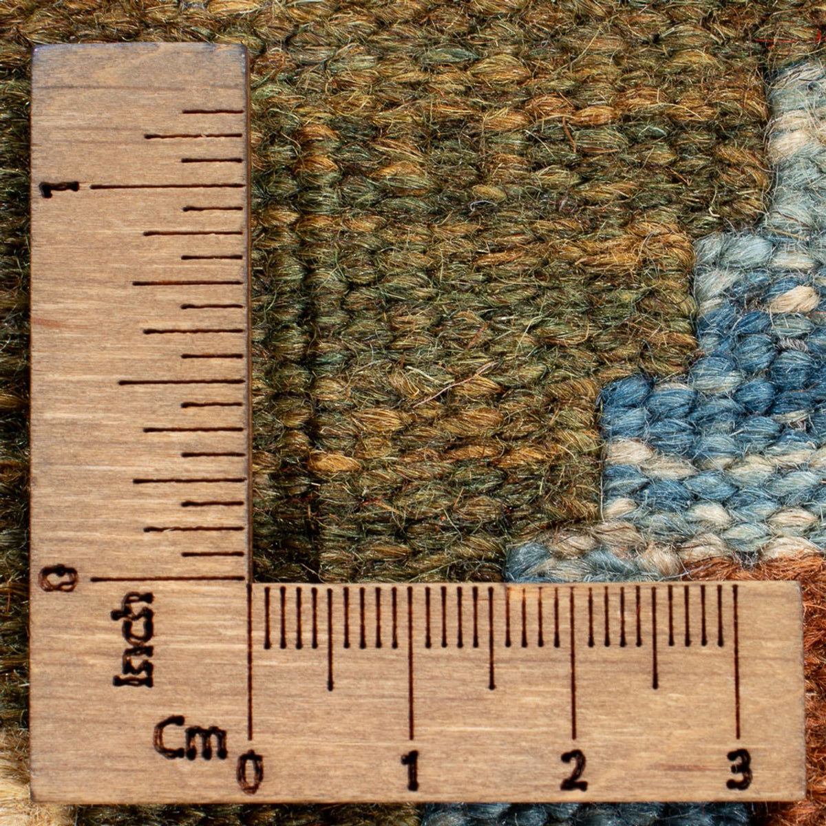 Runner Kelim Rug - Splash - 206 x 104 cm - multicolored